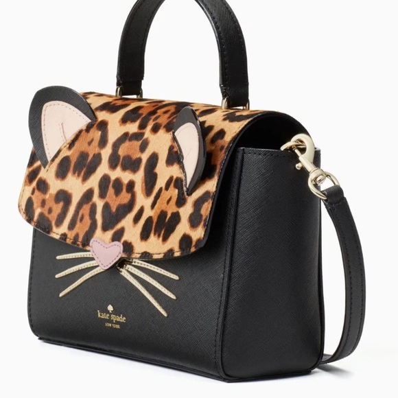 kate spade Handbags - kate spade run wil leopard karrie crossbody like new